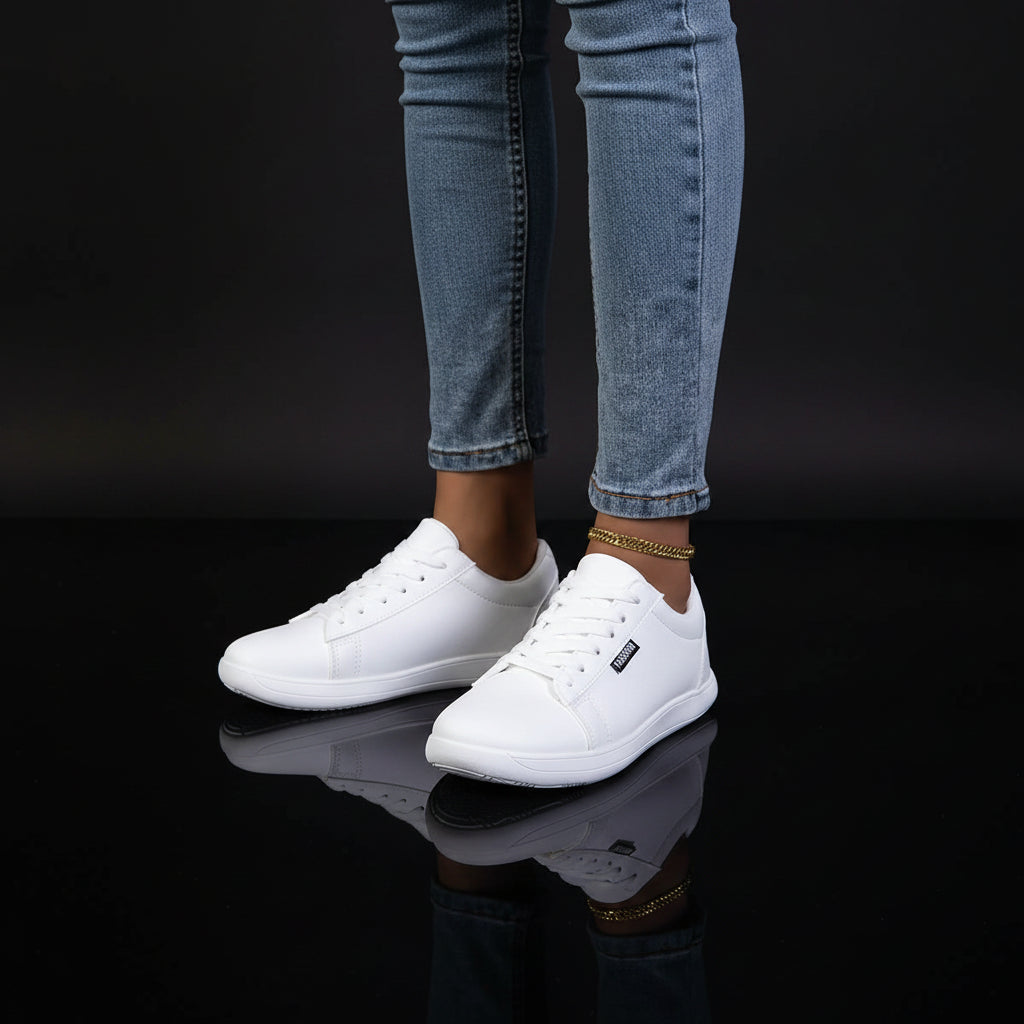Unisex Wide-Fit Barefoot Minimalist Sneakers — Lightweight, Flat, Casual & Gym - Zenflow Active