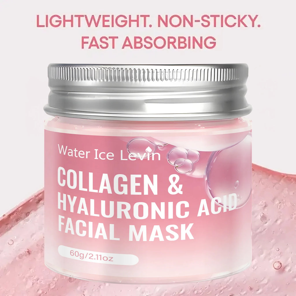 Collagen & Hyaluronic Acid Facial Cleanser with Niacinamide, 60g - Zenflow Active