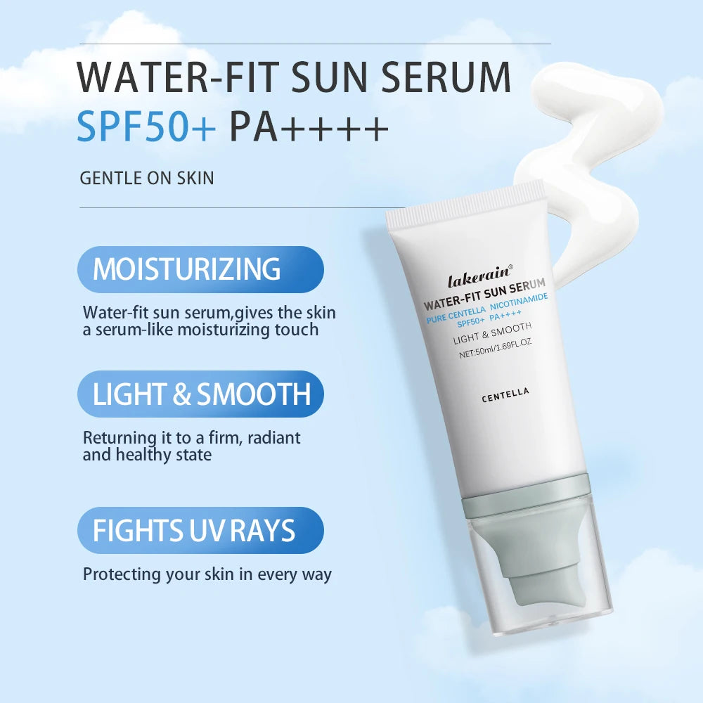 Centella Asiatica SPF 50 Daily Sunscreen Face Serum - Zenflow Active