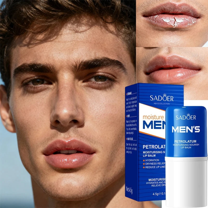 SADOER Moisturising Lip Balm Stick for Dry, Chapped Lips - Zenflow Active
