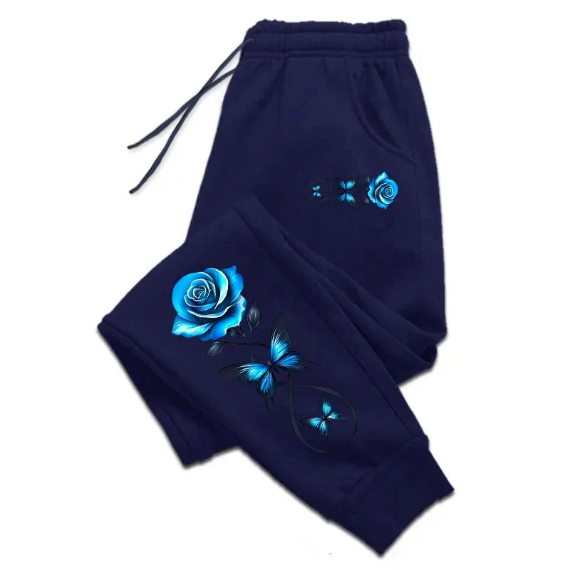Women's Drawstring Waist Jogger Trousers