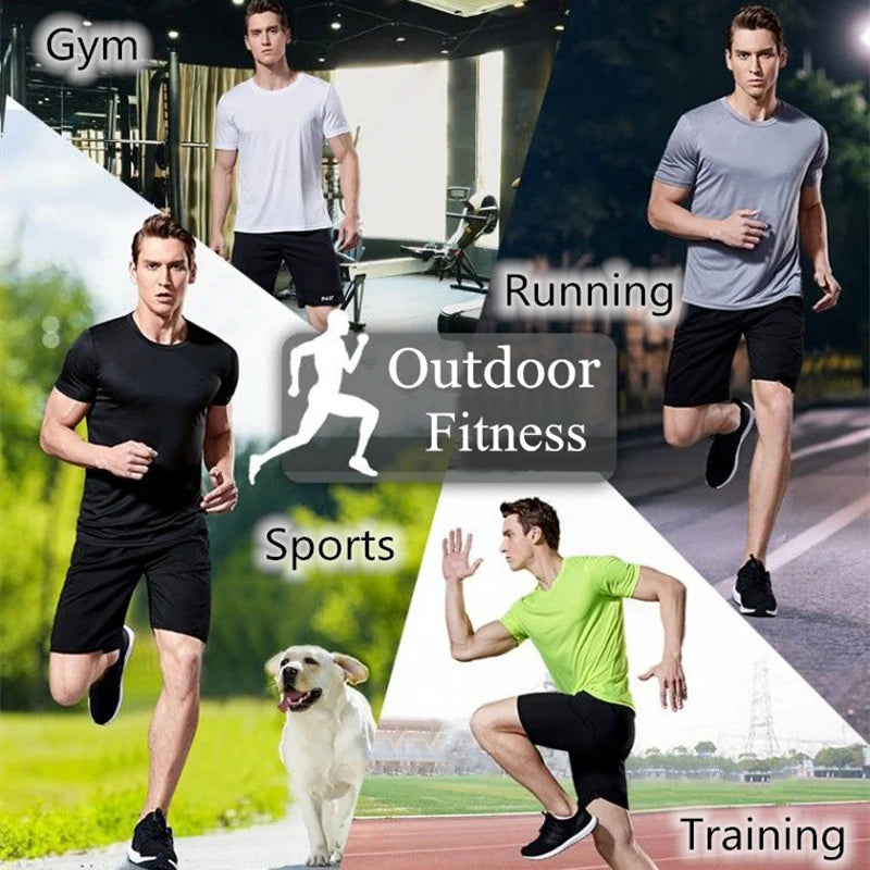 Men's Quick Dry Short Sleeve Lightweight Gym T-Shirt - Zenflow Active