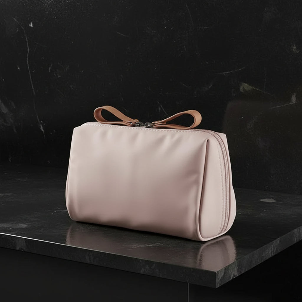 Makeup Bag For Small For Cosmetics Purse Portable Waterproof Cosmetic Bag Lipstick Storage Travel Zipper Pouch For Women Toiletry Organizer Case - Zenflow Active