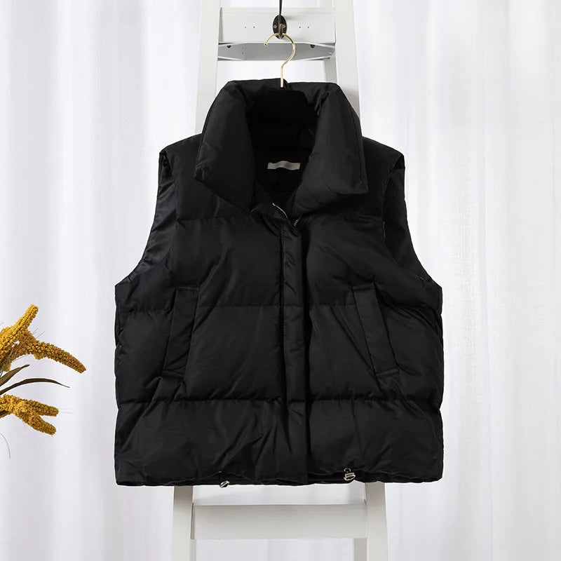 Padded Stand Collar Gilet - Zenflow Active