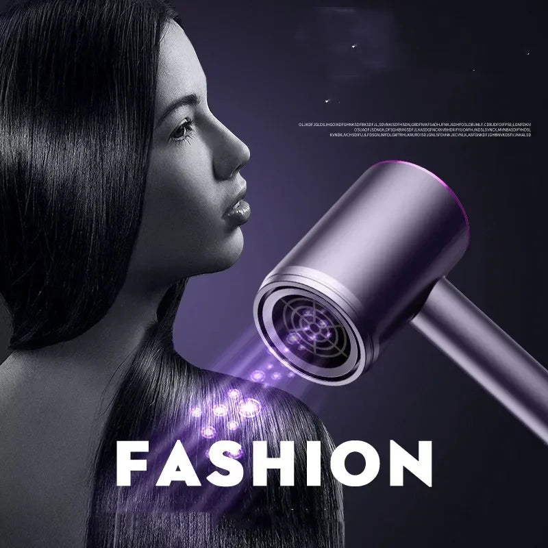 Professional Negative Ion Hair Dryer — High Speed, Low Noise, Dual Voltage - Zenflow Active