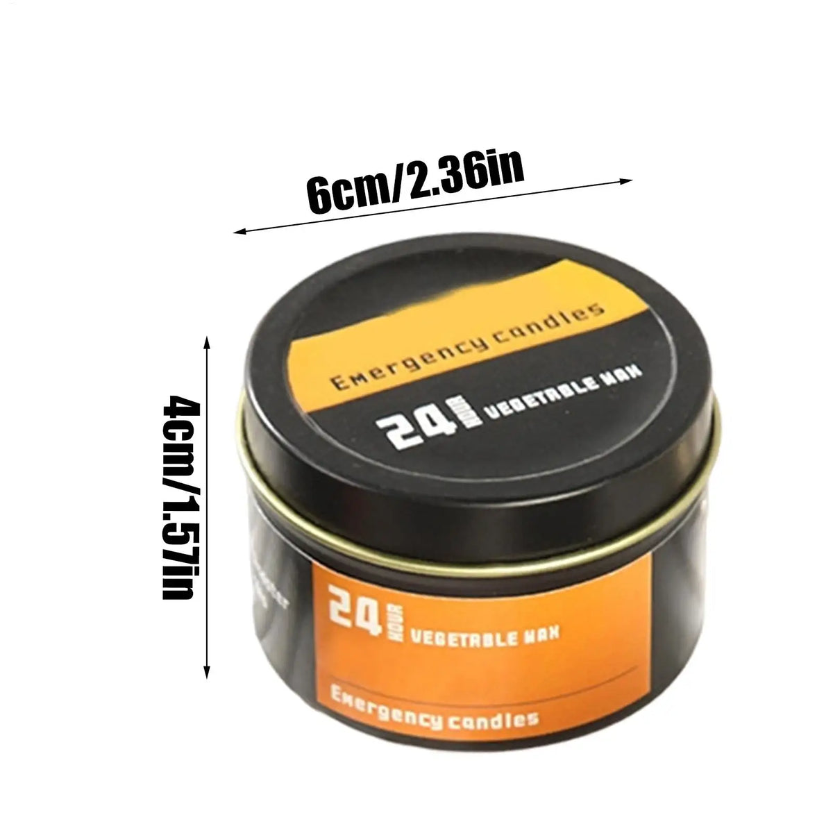 4Pcs Emergency Candles No Electricity Lighting Power Outages Windproof Prevention Emergency Supplies For Household Outdoor - Zenflow Active