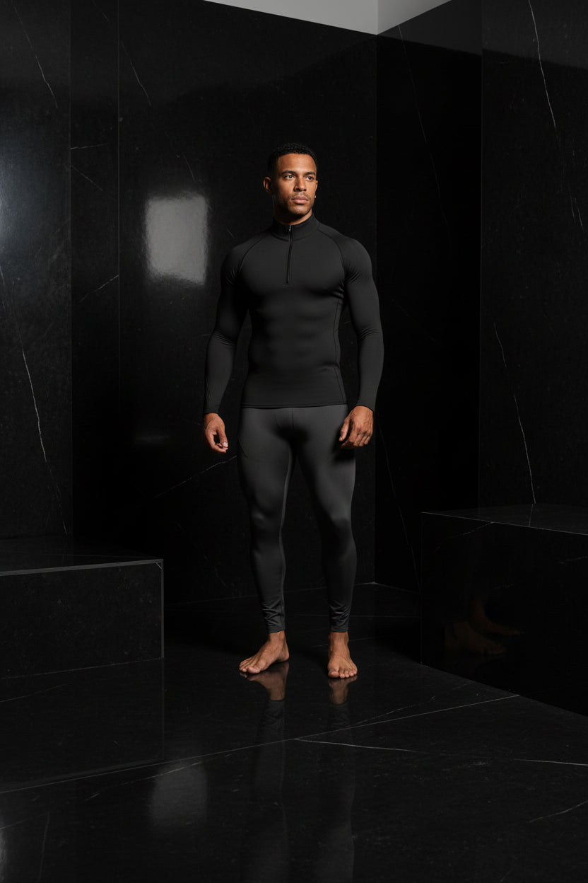 2025 New Men Sportswear Fitness Top, Quick-drying, Breathable, Slim Long-sleeved T-shirt - Zenflow Active