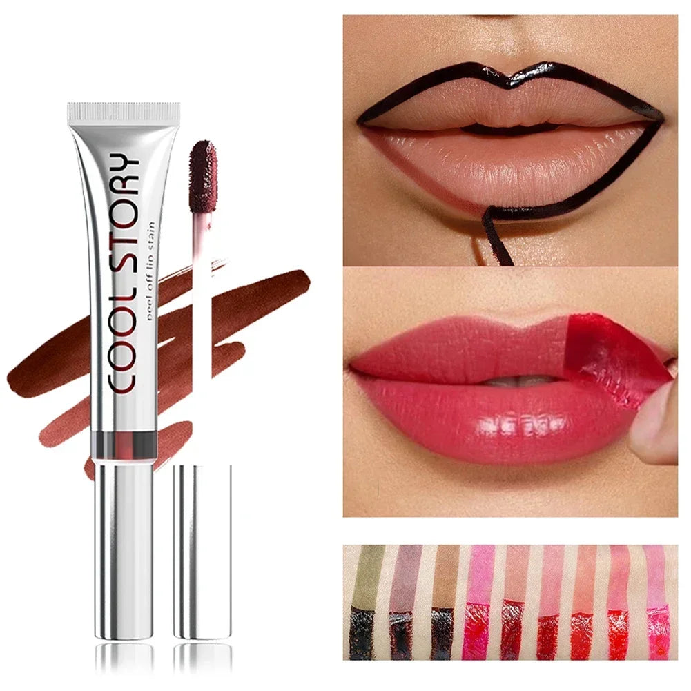 Lip Makeup Set, Built-In Lip Liner Outline + Matte Lip Gloss Fill In - Zenflow Active