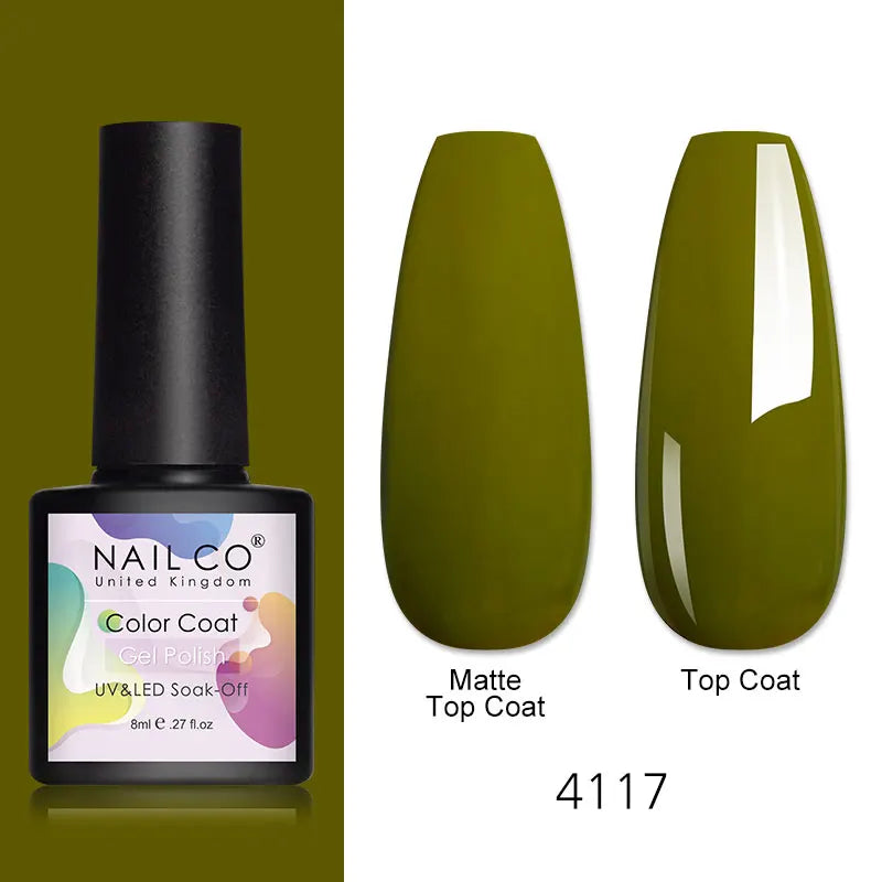 Gel Nail Polish 8ml – UV/LED Soak-Off Formula in 112+ Shades - Zenflow Active