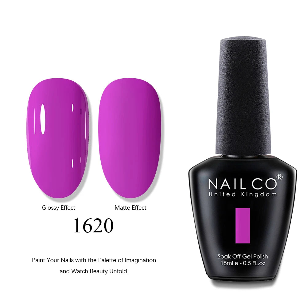 Gel Nail Polish 15ml – Long-Lasting UV/LED Soak-Off Formula | 50+ Shades - Zenflow Active