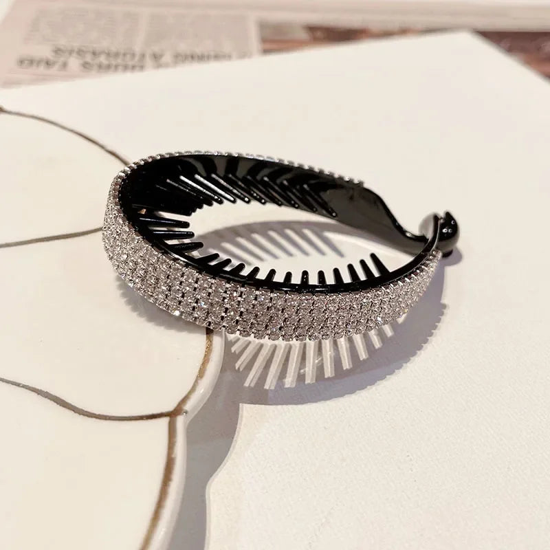 Elegant Luxury Rhinestone Hair Claws - Zenflow Active
