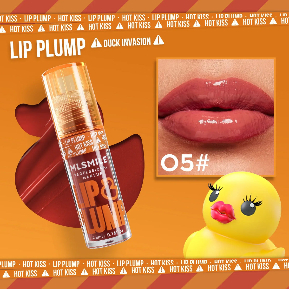Duck Lip Plumping Oil Gloss — Mirror Finish, Long-Lasting Moisture - Zenflow Active
