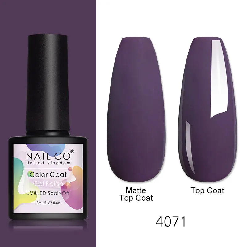 Gel Nail Polish 8ml – UV/LED Soak-Off Formula in 112+ Shades - Zenflow Active