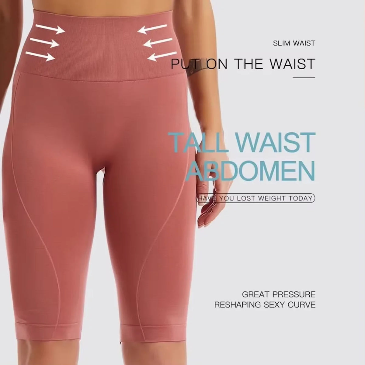 Women Naked Feeling Workout Push Up Leggings Tummy Control Yoga Running Fitness Gym Slim Pants High Waist Sports Biker Shorts - Zenflow Active