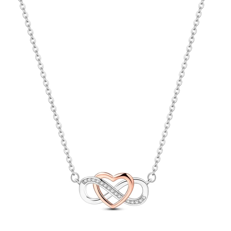 Butterfly Necklace 925 Sterling Silver Original Dragonfly Luminous Firefly Zircon Pendant Chain Link For Women Fine Jewelry Gift - Zenflow Active