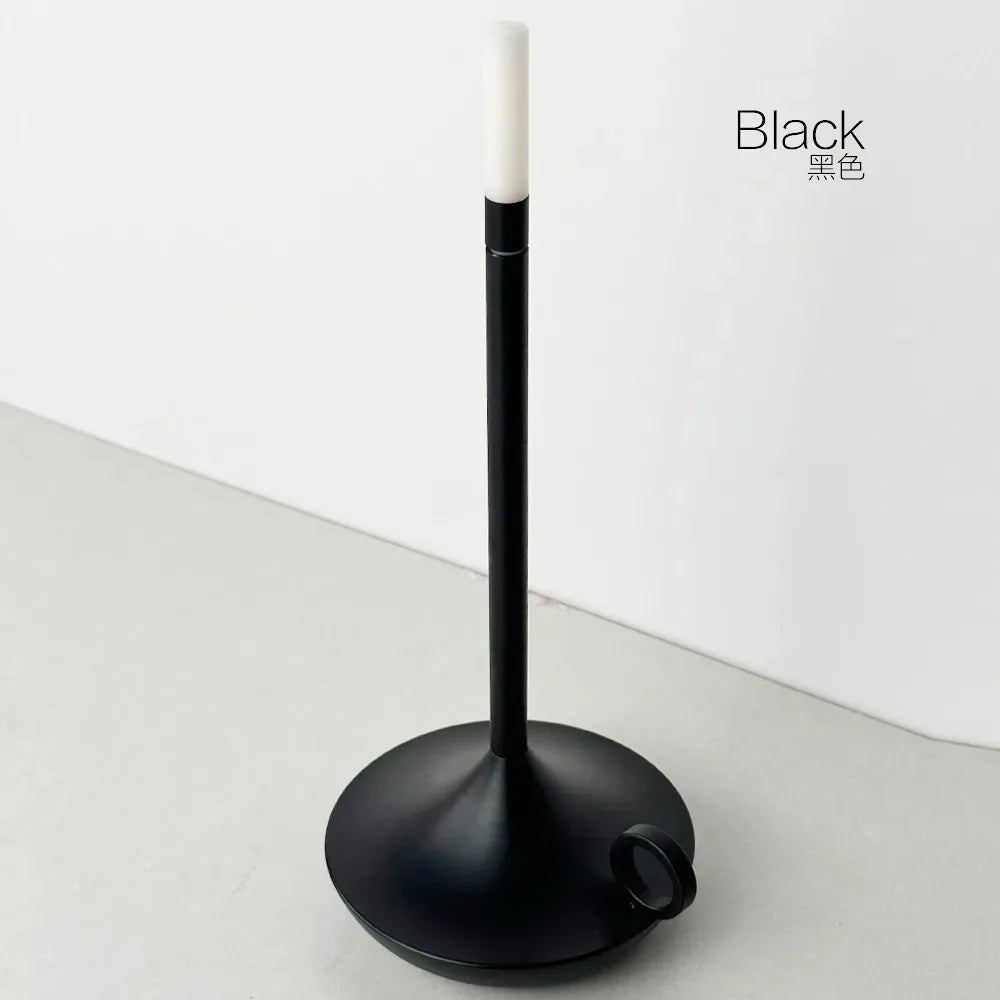 Atmosphere LED Candle USB Charging Restaurant Bar Lamp Desktop Decoration Touch Night Light Led Desk Lamp Candle Light Table Lamp - Zenflow Active