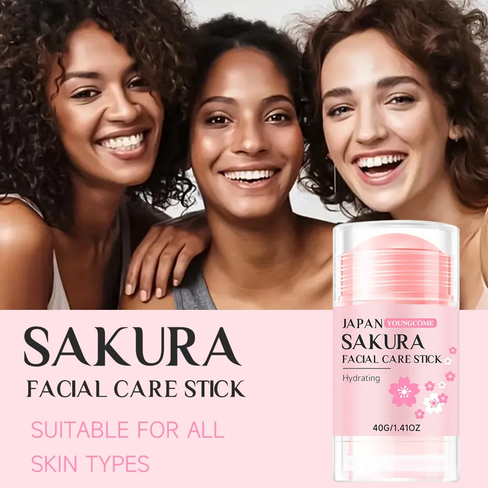 YOUNGCOME Sakura Hydrating Face Cream Stick - Zenflow Active