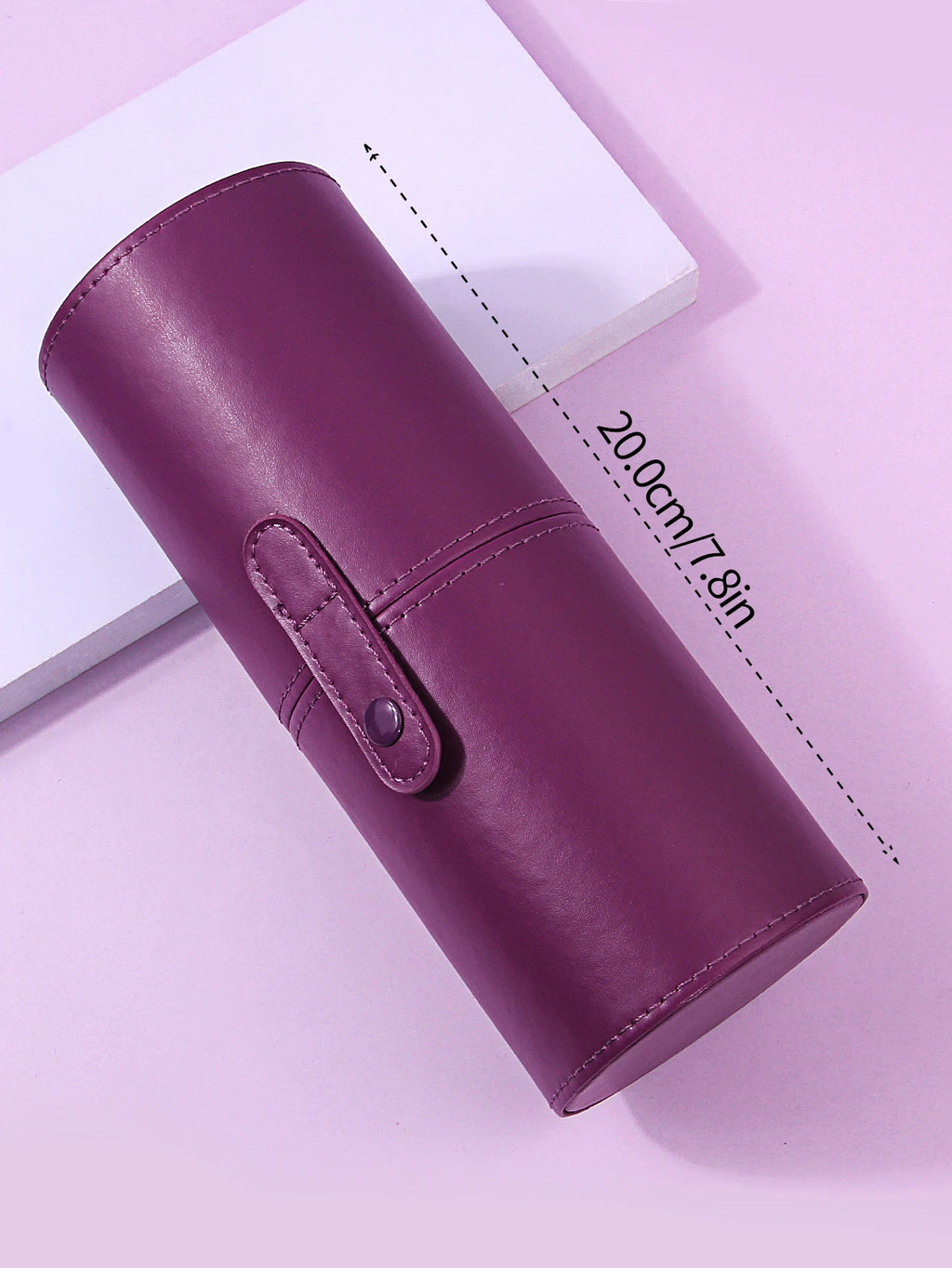 Portable Makeup Brush Holder Cylinder Zenflow Active