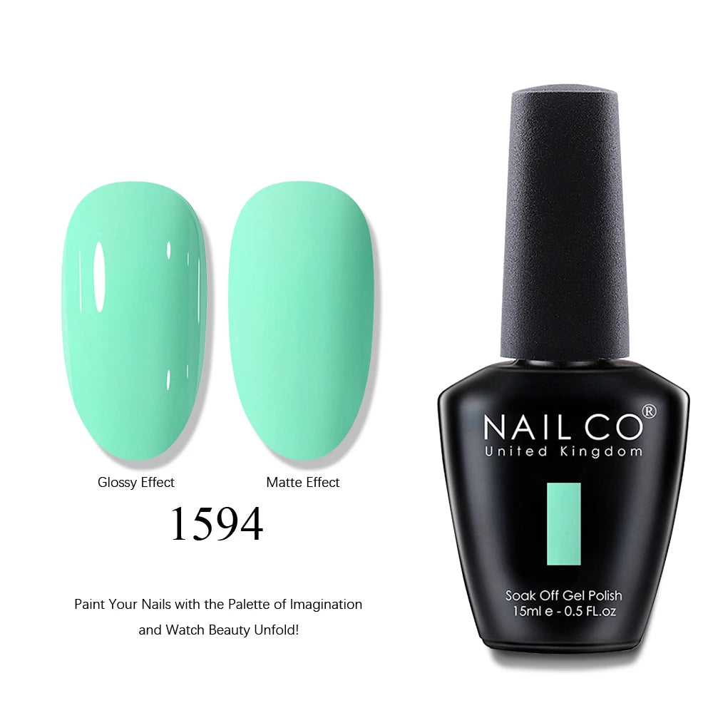 Gel Nail Polish 15ml – Long-Lasting UV/LED Soak-Off Formula | 50+ Shades - Zenflow Active