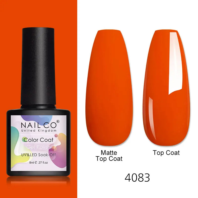 Gel Nail Polish 8ml – UV/LED Soak-Off Formula in 112+ Shades - Zenflow Active