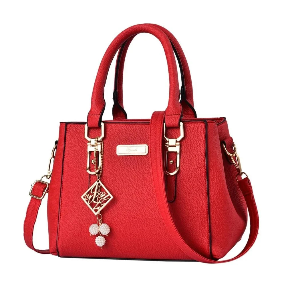 Women Shoulder Bag Casual Leather, Messenger Bag Large Capacity Handbag - Zenflow Active