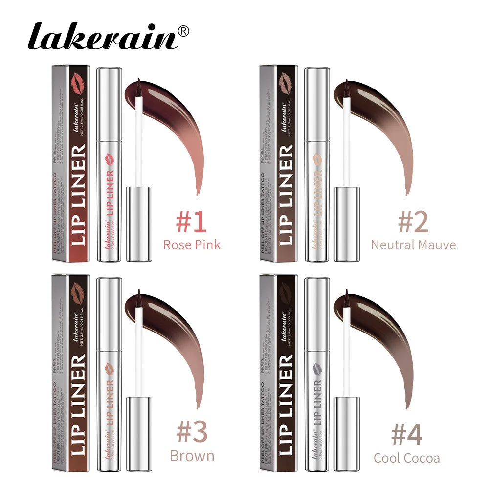 Peel-Off Lip Liner — Waterproof, Long-Lasting Matte Colour - Zenflow Active