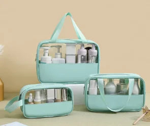 Large Capacity Makeup Bag Portable Beauty and Skincare Storage Bag High Appearance Level Waterproof Clutch Bag - Zenflow Active