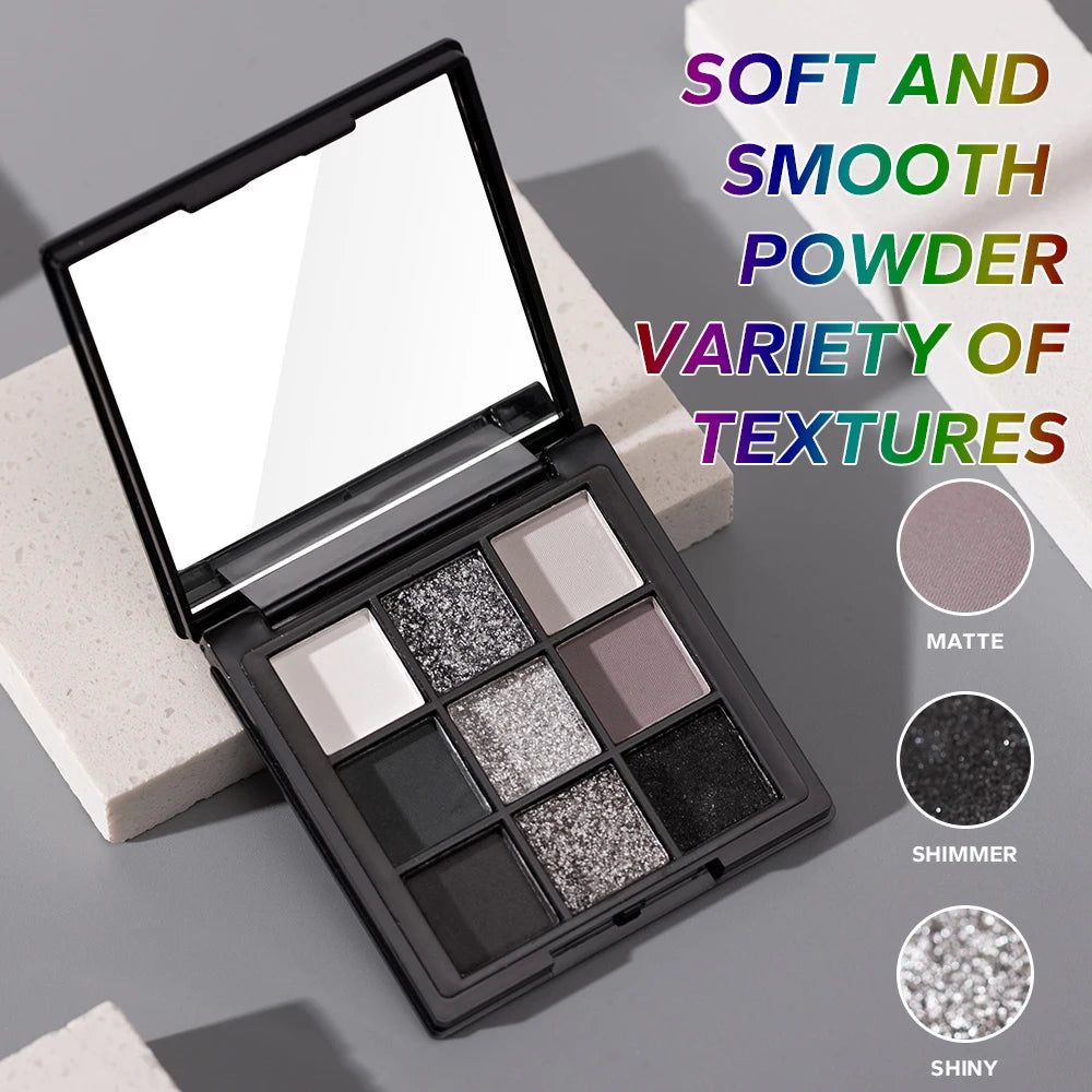 9 Color Portable Eyeshadow Palette - Zenflow Active