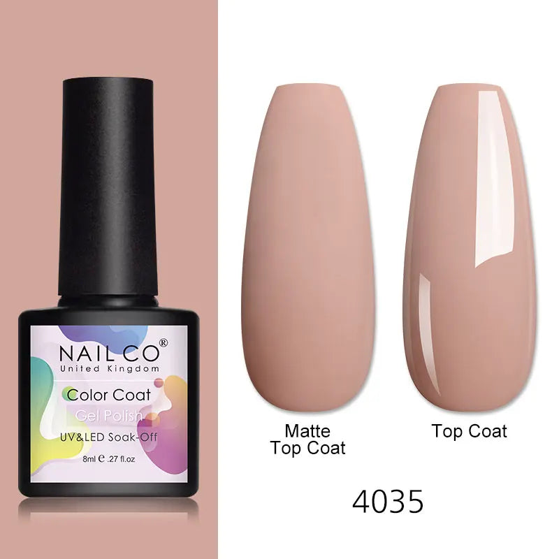 Gel Nail Polish 8ml – UV/LED Soak-Off Formula in 112+ Shades - Zenflow Active