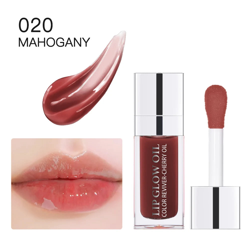 Crystal Jelly Lip Glow Oil — Hydrating & Plumping Tinted Treatment - Zenflow Active