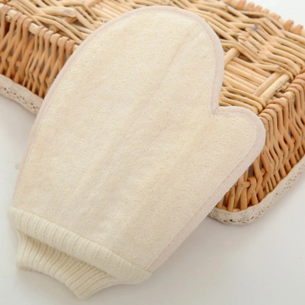 Loofah Exfoliating Bath Gloves | Body Scrubber Mitt – 1pc or 2pcs - Zenflow Active