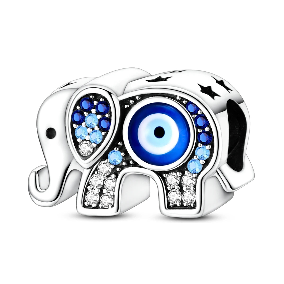 Charms Original 925 Silver Blue Beads Fit Bracelet Pendant Diy For Woman Fine Jewelry - Zenflow Active
