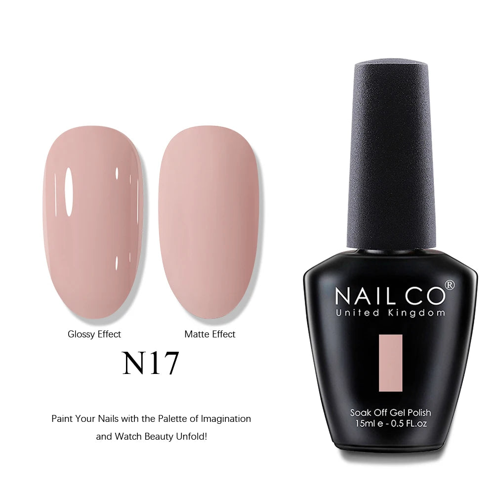 Gel Nail Polish 15ml – Long-Lasting UV/LED Soak-Off Formula | 50+ Shades - Zenflow Active