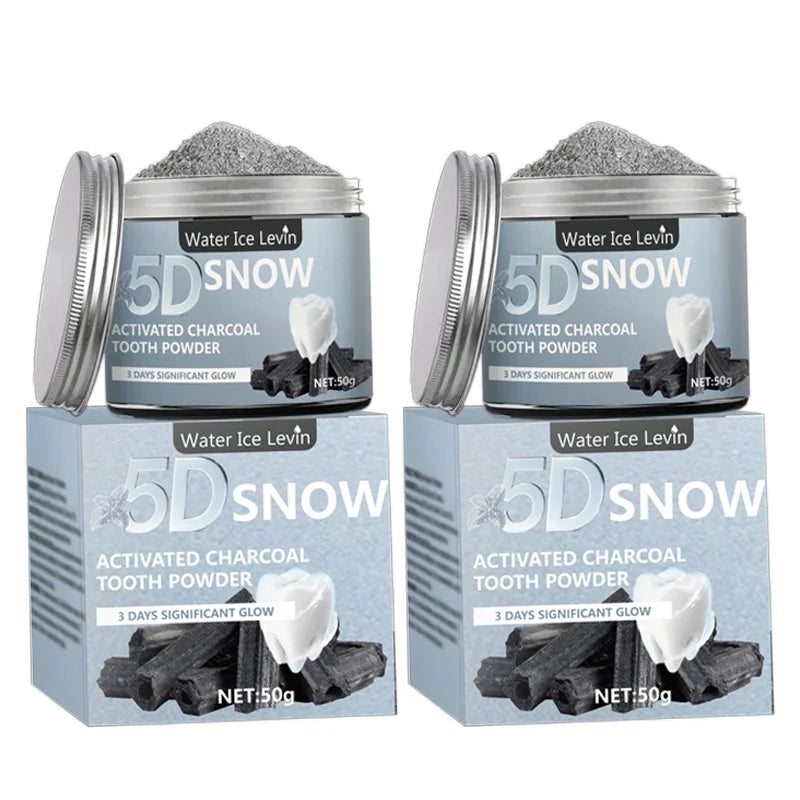 Bamboo Charcoal Teeth Whitening Powder - Zenflow Active