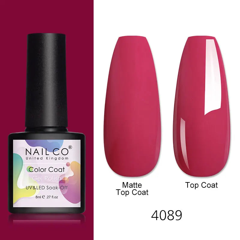 Gel Nail Polish 8ml – UV/LED Soak-Off Formula in 112+ Shades - Zenflow Active