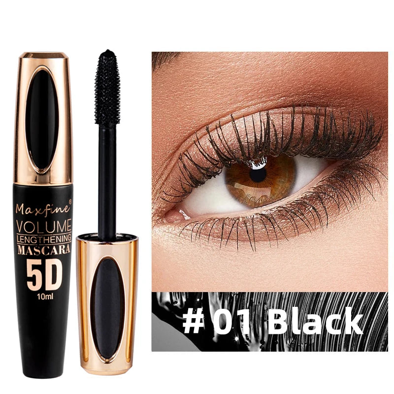 5D Silk Mascara — Volumising, Lengthening, Curling & Waterproof - Zenflow Active
