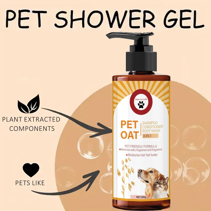 Pet Shampoo for Dogs & Cats | Odour-Removing, Softening Formula with Long-Lasting Fragrance - Zenflow Active