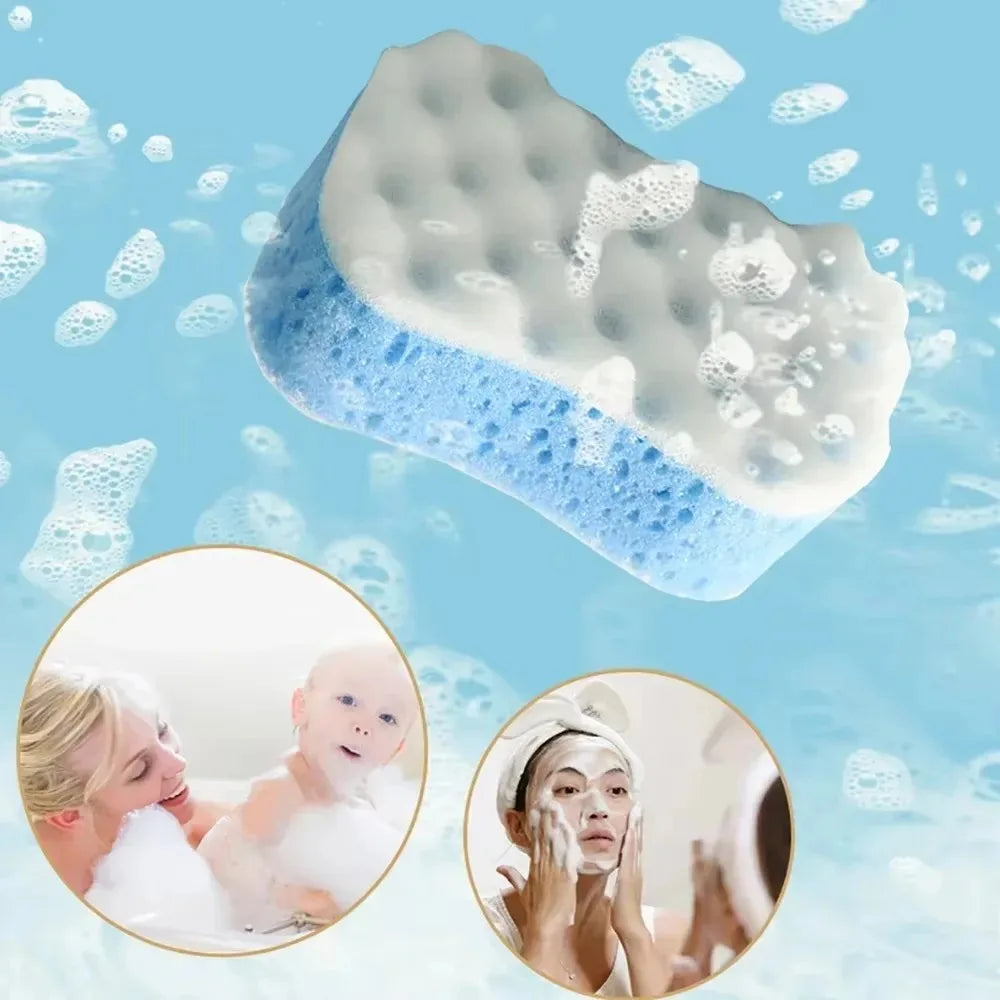 Exfoliating Bath Sponge Pouf | Shower Loofah for Men & Women – 1pc or 3pcs - Zenflow Active
