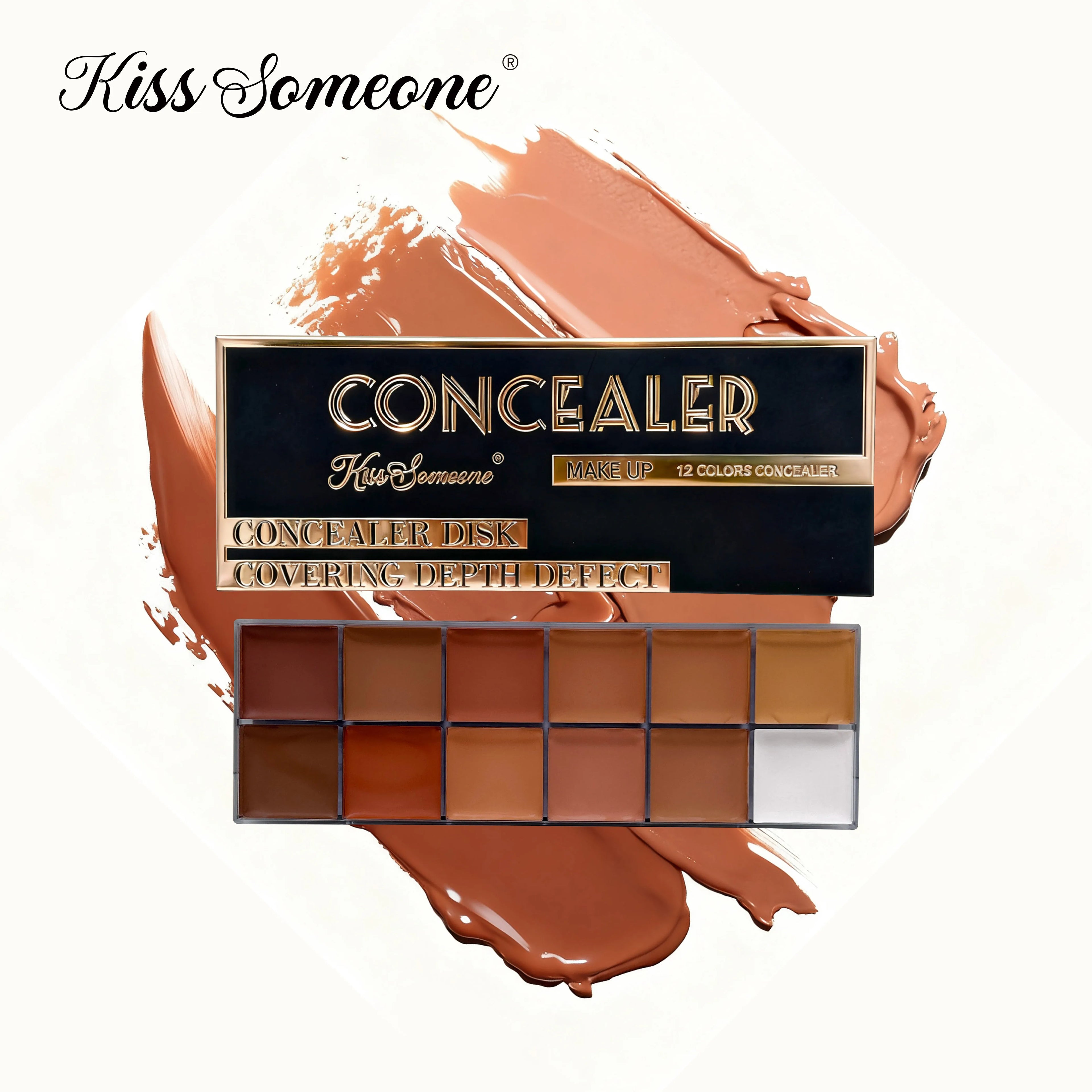 12 Colour Concealer Dark Skin