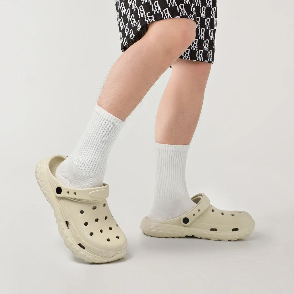 Unisex EVA Clogs & Sandals — Non-Slip, Thick Soft Sole, Closed Toe, Summer Beach Shoes - Zenflow Active