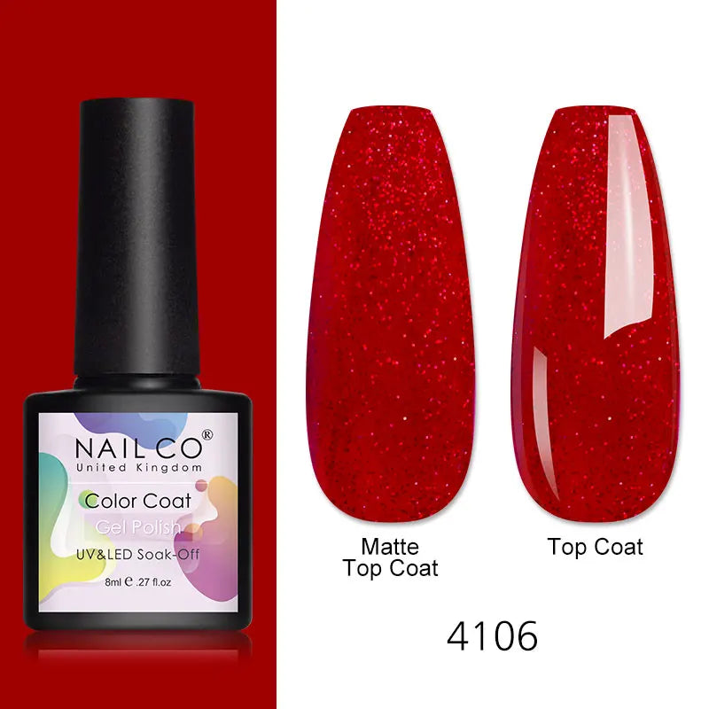 Gel Nail Polish 8ml – UV/LED Soak-Off Formula in 112+ Shades - Zenflow Active