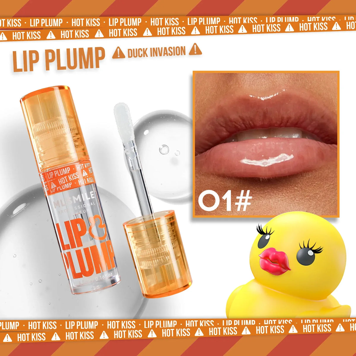 Duck Lip Plumping Oil Gloss — Mirror Finish, Long-Lasting Moisture - Zenflow Active