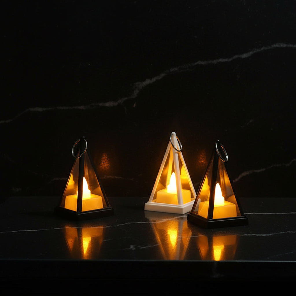 LED Electronic Candle Light Lighting Props Flickering Candles Night Light Birthday Wedding Candle Halloween Christmas Decoration - Zenflow Active