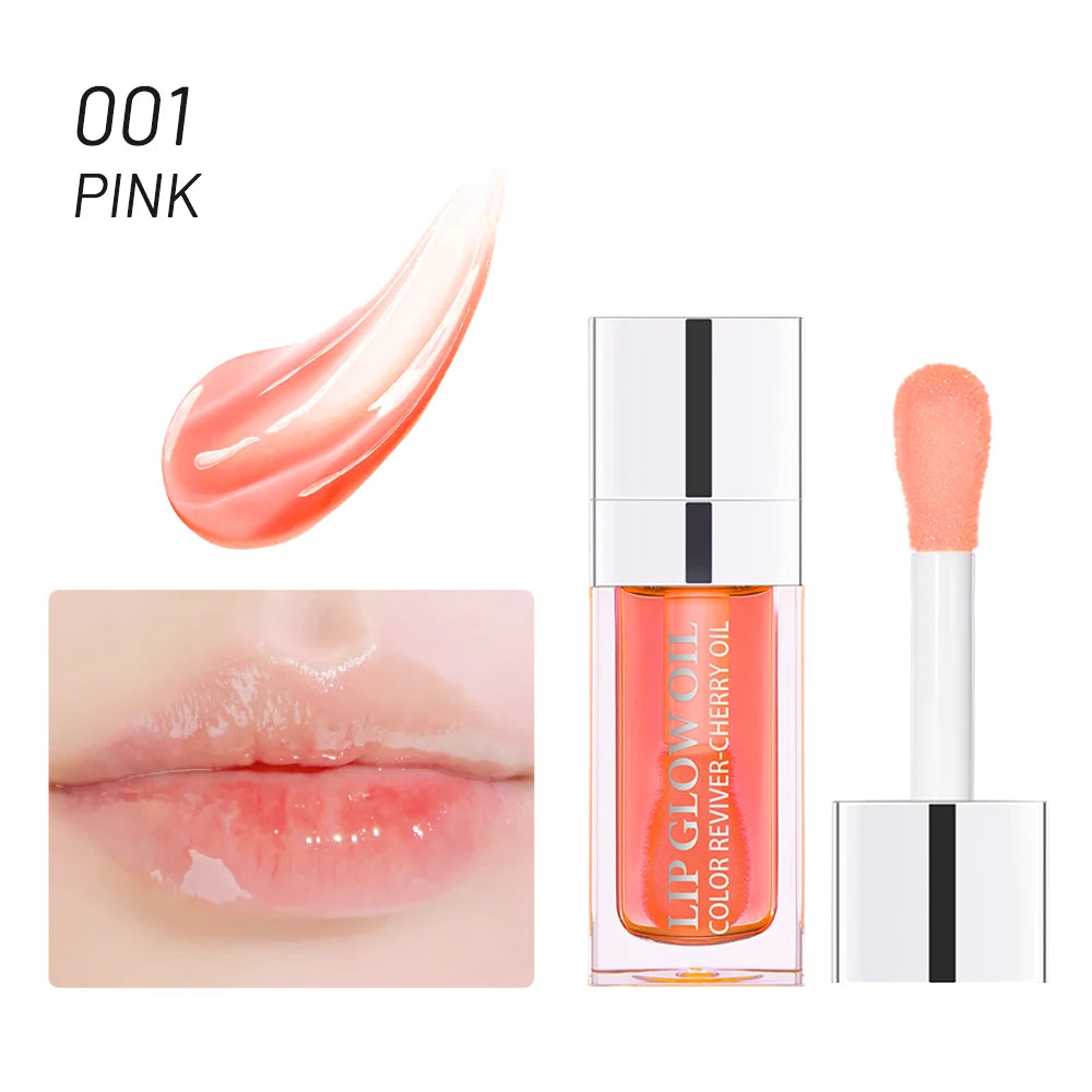Crystal Jelly Lip Glow Oil — Hydrating & Plumping Tinted Treatment - Zenflow Active