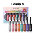 8 Colour Hair Mascara Set, Bold Multi-Shade Lashes for Party Looks - Zenflow Active