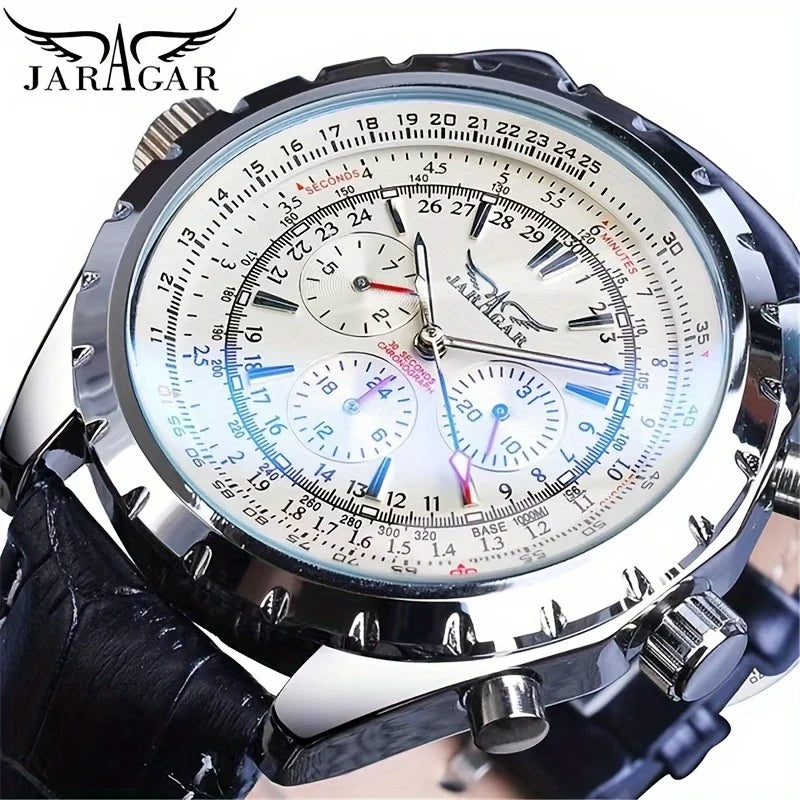 High-End Men's Watch Functionally Practical Mechanical Timepiece Made of Stainless Steel - Zenflow Active
