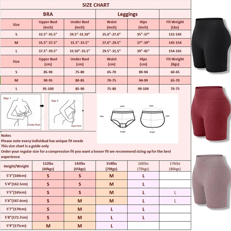 Women's Yoga Set High Waist Elastic Butt Lifter Leggings Seamless Running Gym Tank Top Sleeveless Fitness Sport Stretch Clothes - Zenflow Active