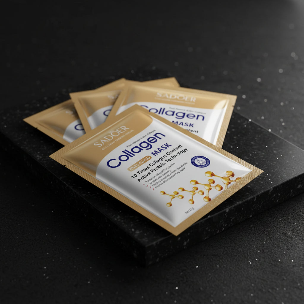 SADOER Collagen Face Sheet Masks, Firming & Hydrating Skincare - Zenflow Active