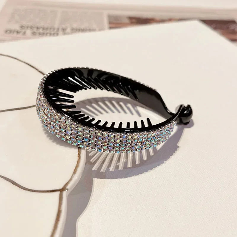 Elegant Luxury Rhinestone Hair Claws - Zenflow Active