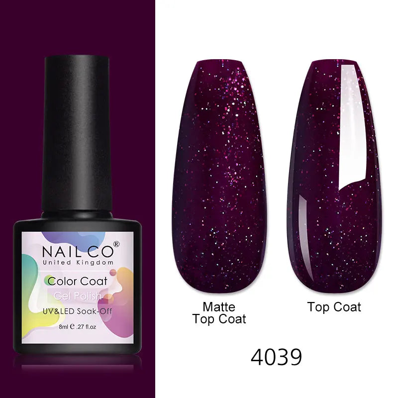 Gel Nail Polish 8ml – UV/LED Soak-Off Formula in 112+ Shades - Zenflow Active